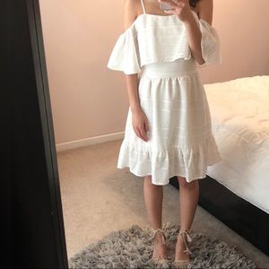 GB Off the shoulder White Sundress